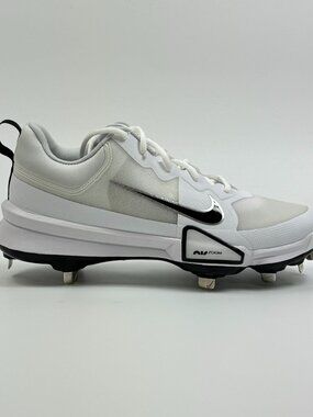 Nike Force Zoom Trout 9 Pro 'White Black' FB2907-102 Baseball size 9